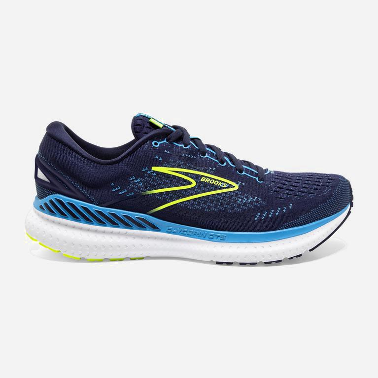 Brooks Glycerin Gts 19 Max Cushion - Zapatillas Running Asfalto Hombre - Azul Marino / Azules (PA759